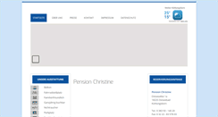 Desktop Screenshot of pensionchristine.de